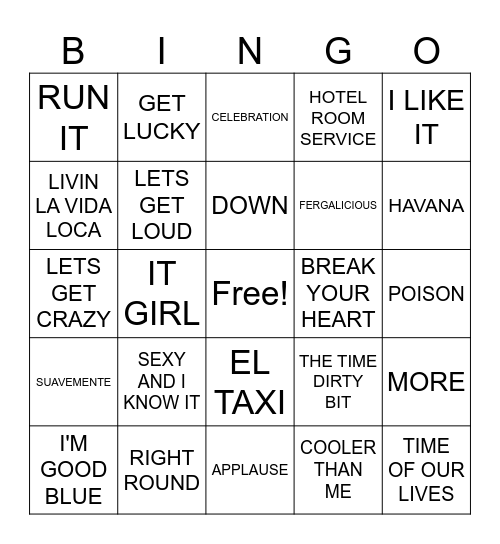 GATORS 3 Bingo Card