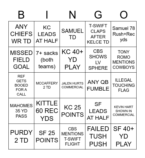 Bingo 3 Bingo Card