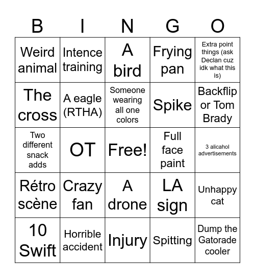 Potatoes 💣 Bingo Card