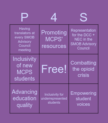 Praneel 4 SMOB!!! Bingo Card