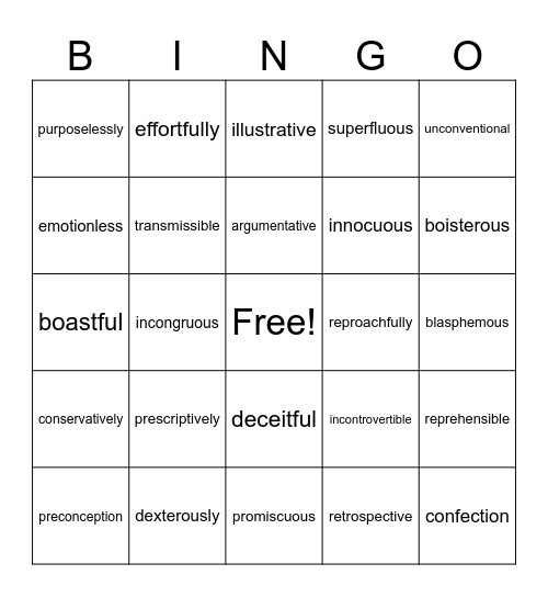 2.11.24 Session Bingo Card