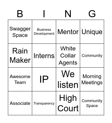 LifeAtRive Bingo Card