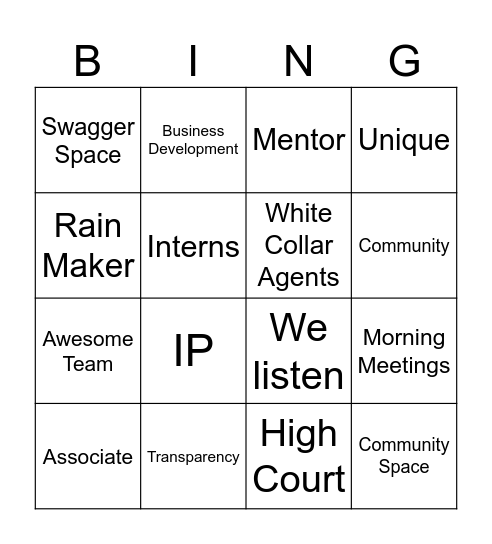 LifeAtRive Bingo Card