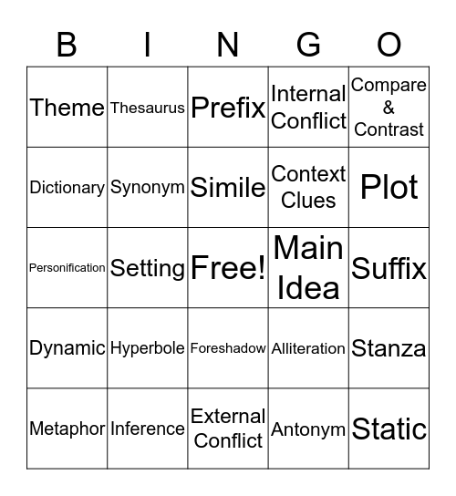 SOL BINGO Card