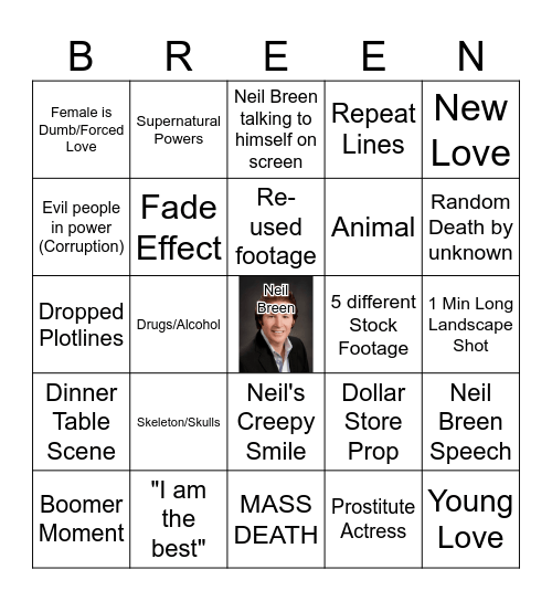 BREEN-Go! Bingo Card