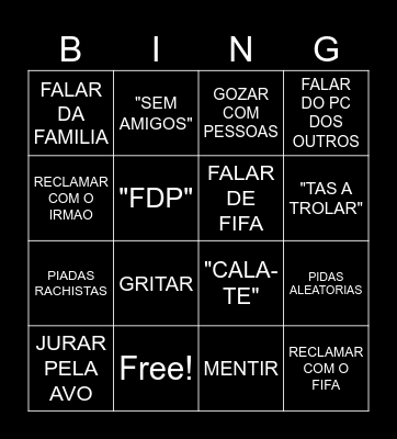 BARBOSA BINGO Card
