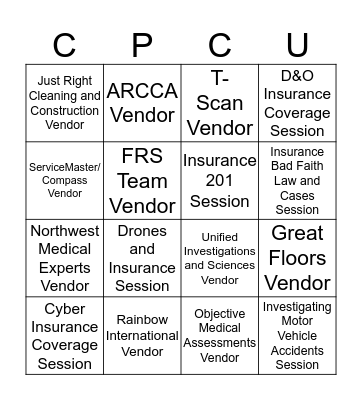 Quest for Knowledge! Bingo Card