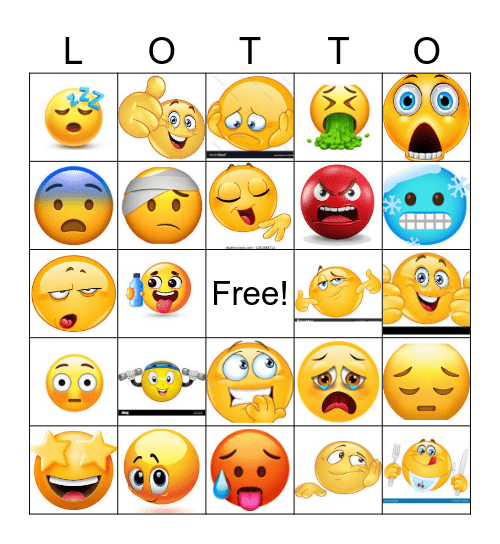 Les Expressions utiles Bingo Card