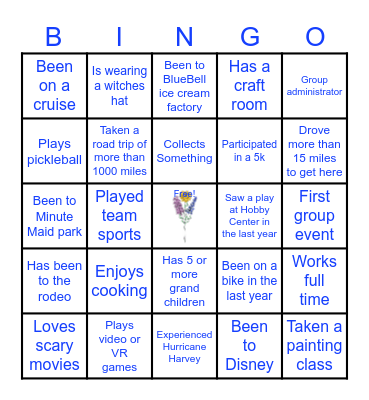 New Members Are Awesome! Bingo Card