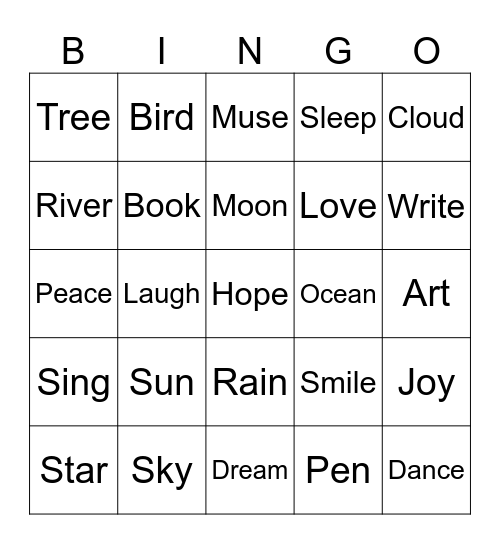 Infinite Craft Bingo Card