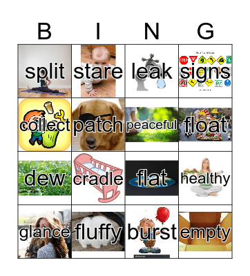 List Three (K) Bingo Card