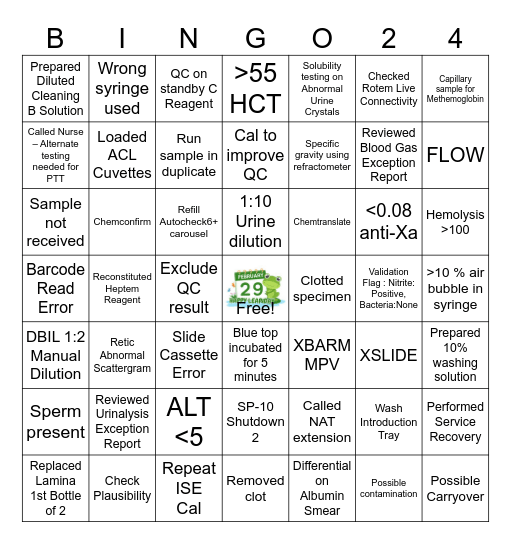 One more day in February Bingo Card