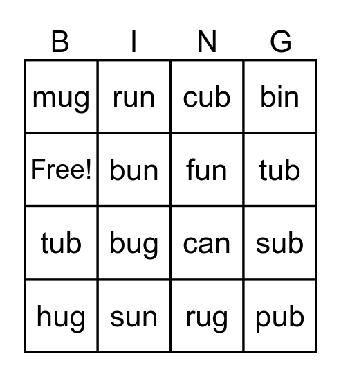 Bingo go go go Bingo Card