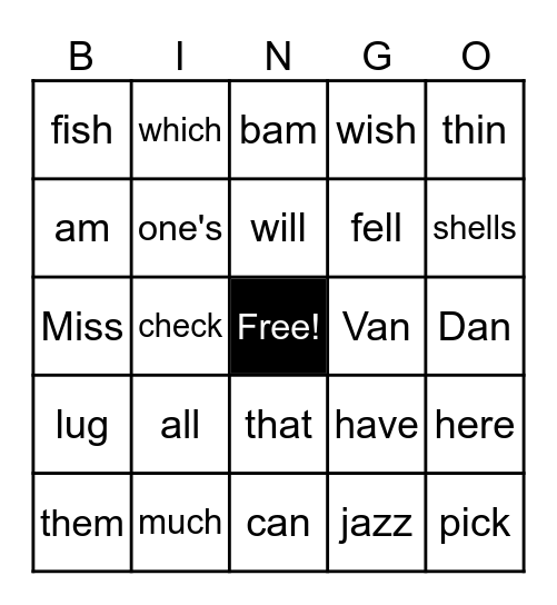 "A Library To Go" BINGO Card
