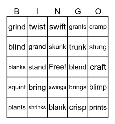 2.4 Bingo Card Bingo Card