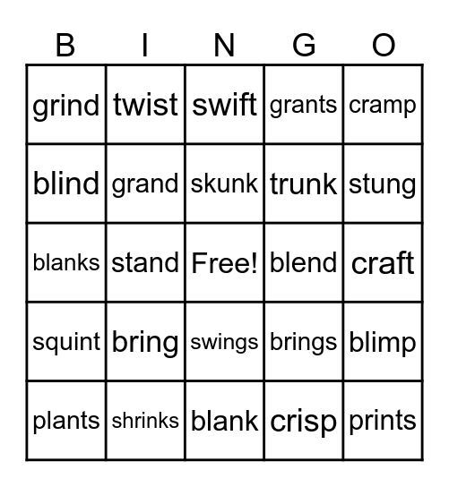 2.4 Bingo Card Bingo Card