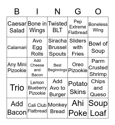 Mother's Day Bingo Card