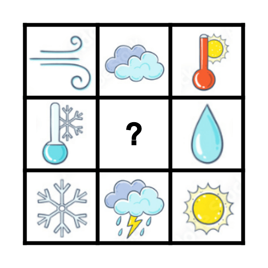 Weather! Bingo Card