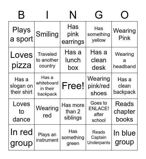 Valentine's Day Bingo Card