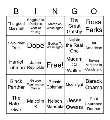 Valentine's Day Bingo Card