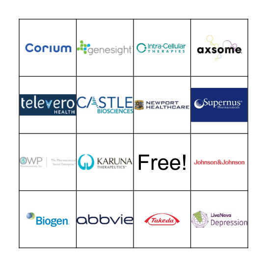 PAPN Texas Vendor Bingo Card