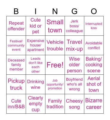 Special Edition Hallmark Bingo: Valentine's Day 2024 Bingo Card