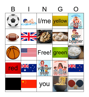 Review Bingo Card