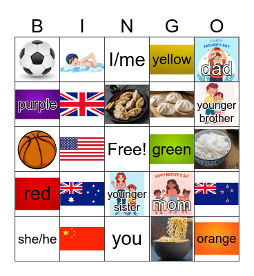 Review Bingo Card