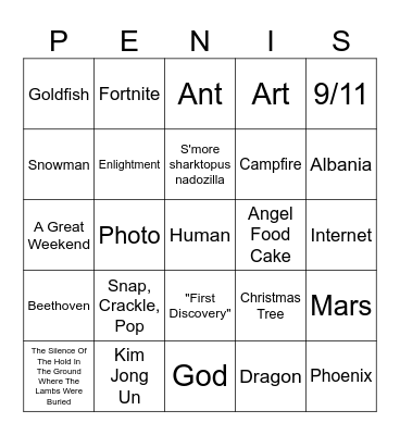 #1 Infinite Craft Bingo Card