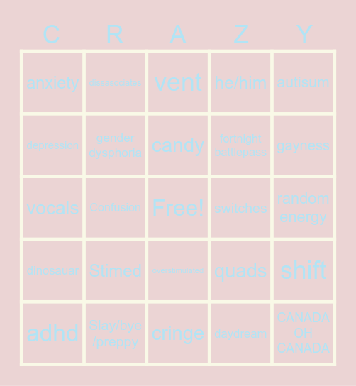 Bingo V1 Bingo Card