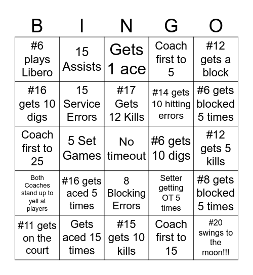 Baruch VS Brooklyn Bingo (Brooklyn) Bingo Card