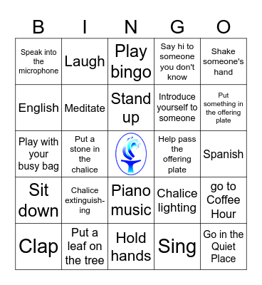 Deeply Rooted, Branching Out Bingo Card