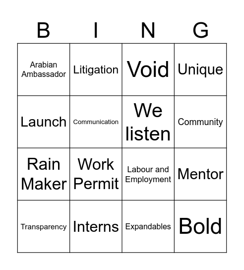 LIFEATRIVE BINGO Card