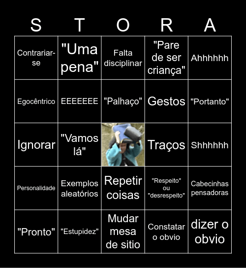 FQ Bingo Card