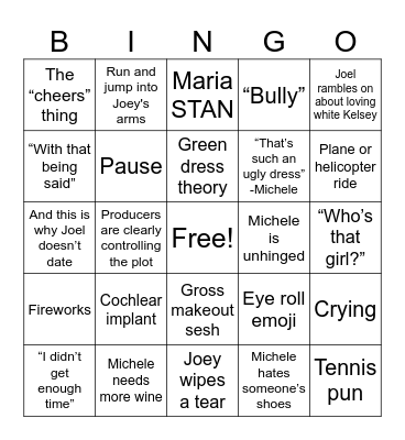 Bach Bingo 2.12 Bingo Card