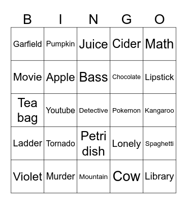 Infinite craft bingo Card