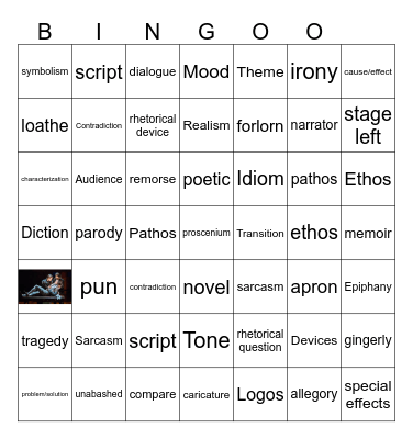 Hamilton Bingo Card