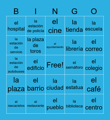 La Comunidad Bingo Card