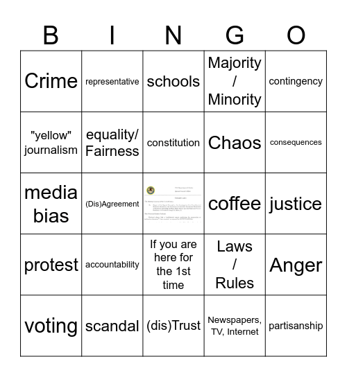 HMASDC Bingo 2/16/2024 Bingo Card