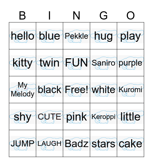 ShouaCua's 9th Birthday Bingo Card