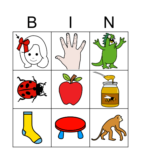 Bingo letra M Bingo Card