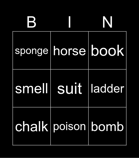 Infinite Craft Bingo Card