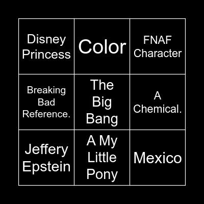 GAMING Bingo Card