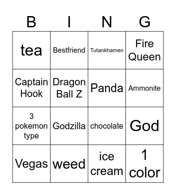 Infinite Craft Bingo Card
