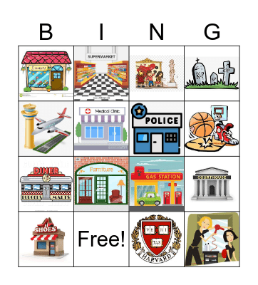 La Ciudad Bingo Card