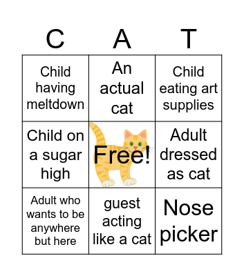 Harper's Birthday Bingo...Cross off if you see these things Bingo Card