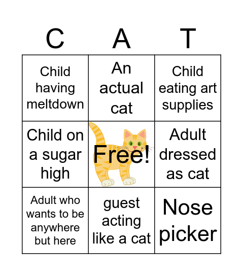 Harper's Birthday Bingo...Cross off if you see these things Bingo Card