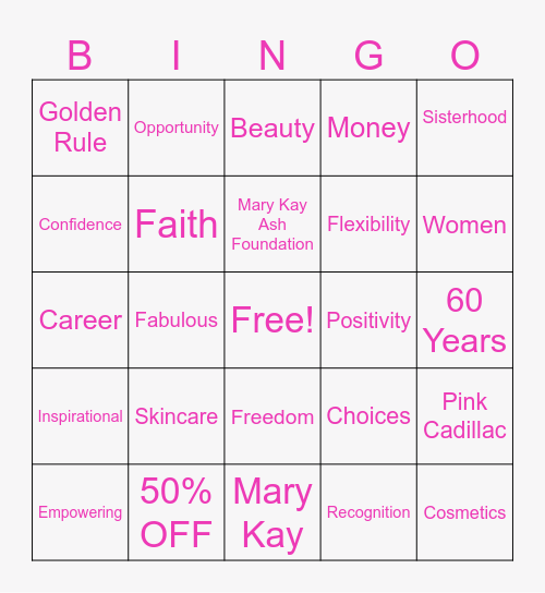 Buzzword Bingo Card