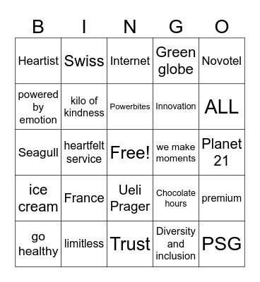 WTM/WTA Bingo Card