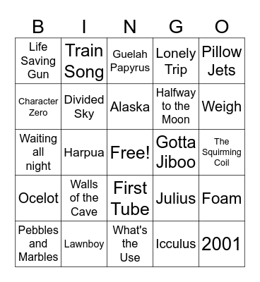 Trish Mexico 2024 Bingo Card